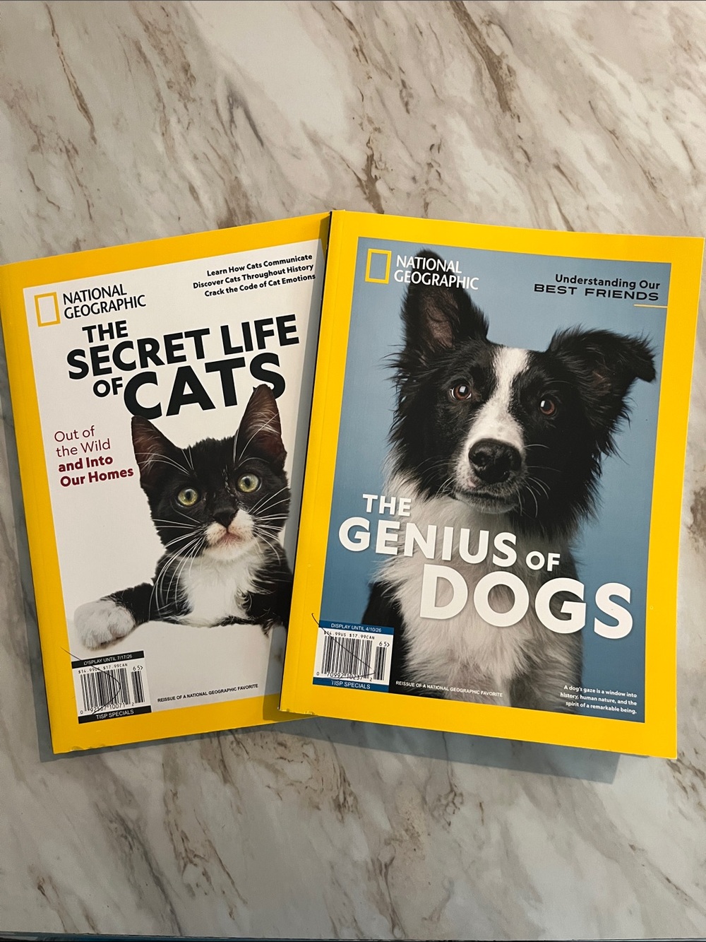 National Geographic Cats & Dogs Magazines